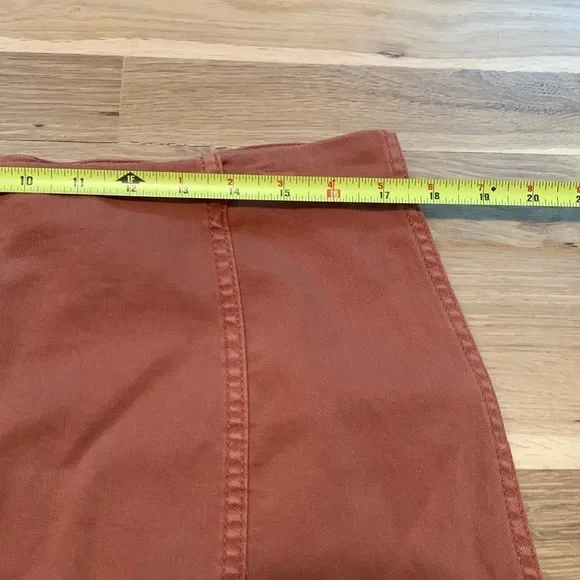 Wild Fable Burnt Orange Mini Skirt Women’s 16 - Picture 4 of 10